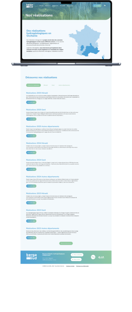 berga sud refonte web 3