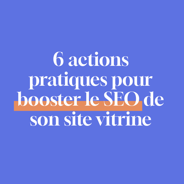 SEO site vitrine